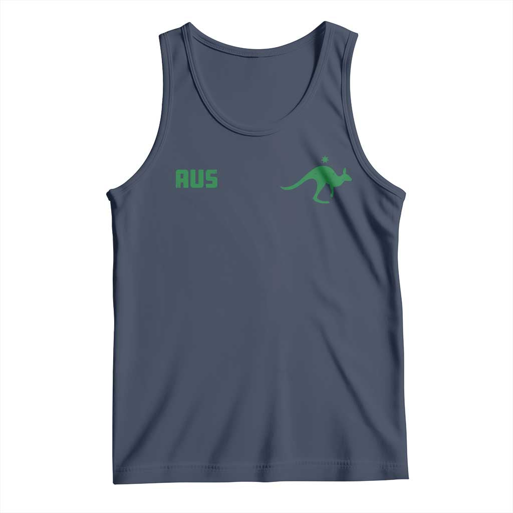 Kangaroo Australia Aus Team Aussie Athletic Jersey Style Tank Top