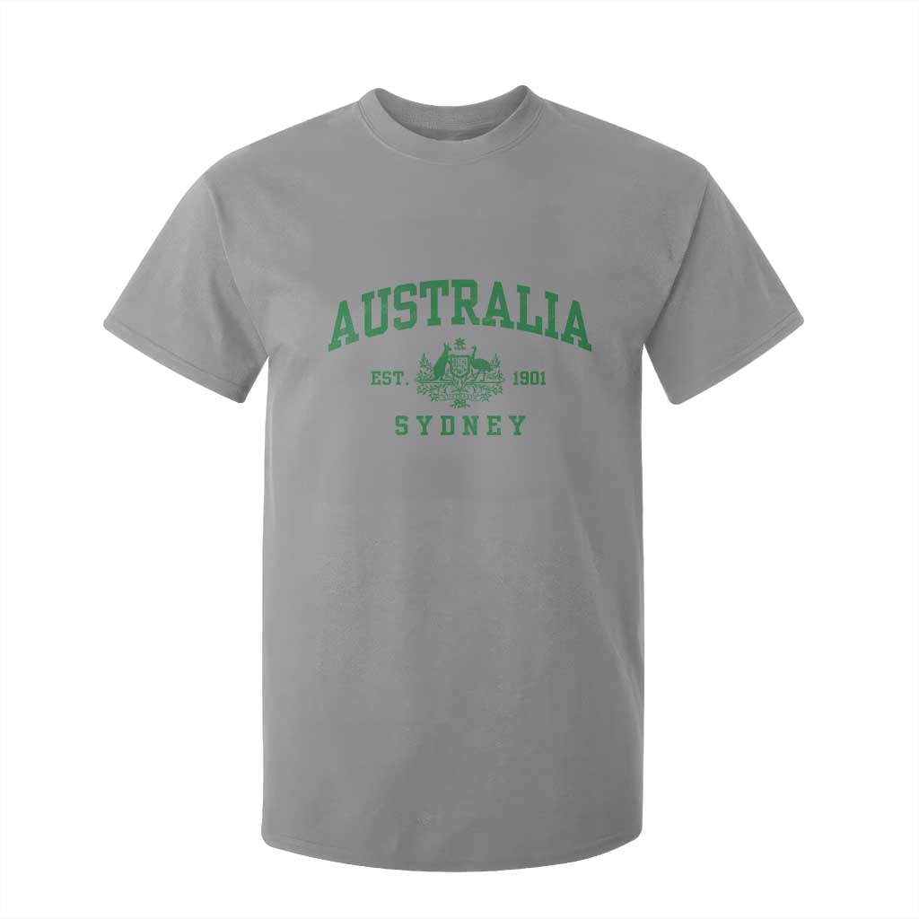 Australia Sydney Est 1901 T Shirt For Kid Commonwealth Vintage Crest