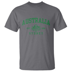 Australia Sydney Est 1901 T Shirt Commonwealth Vintage Crest