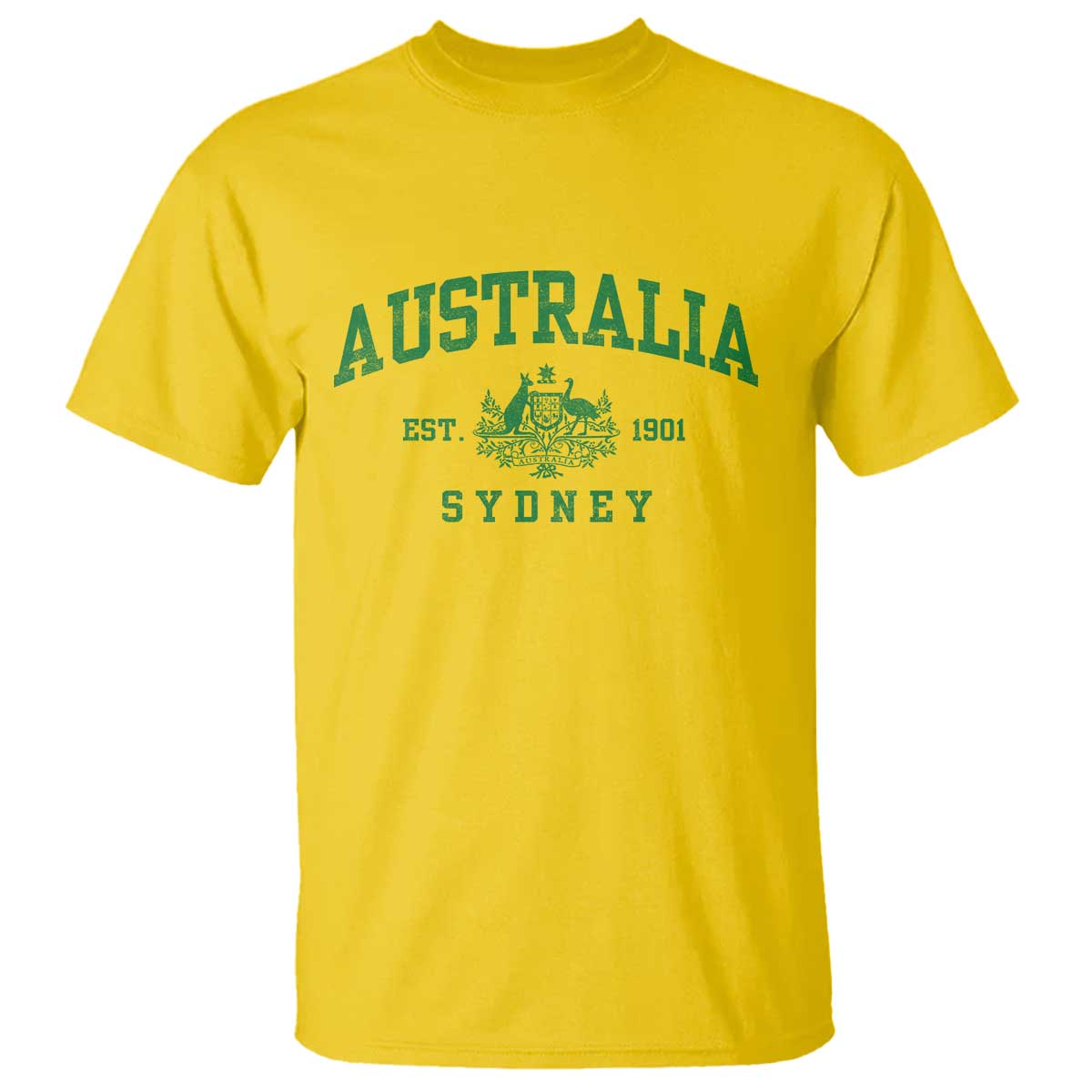 Australia Sydney Est 1901 T Shirt Commonwealth Vintage Crest