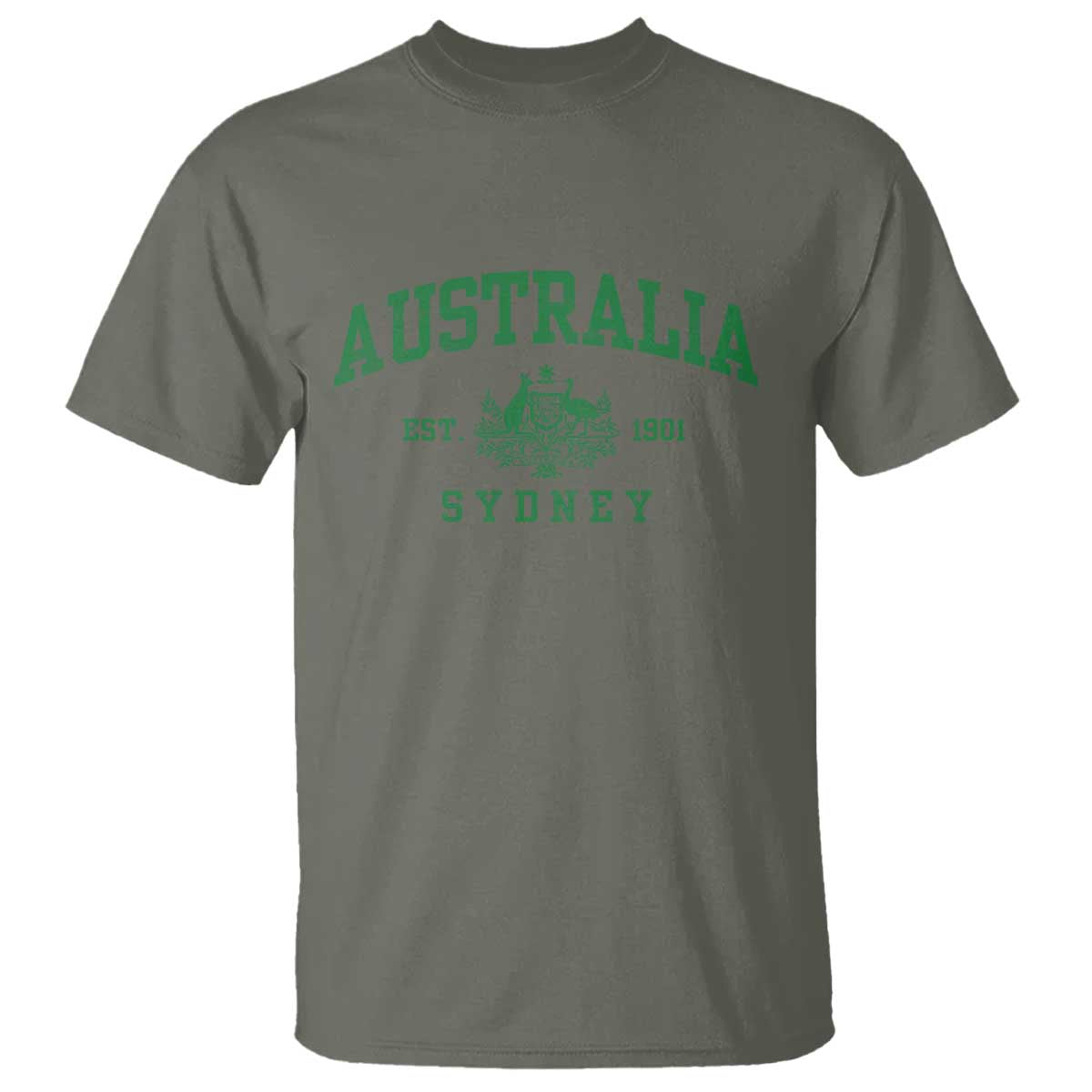 Australia Sydney Est 1901 T Shirt Commonwealth Vintage Crest