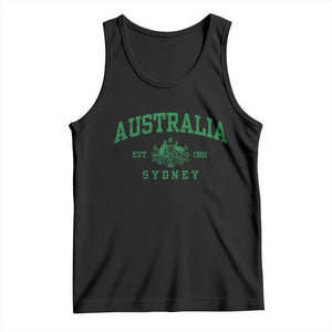 Australia Sydney Est 1901 Tank Top Commonwealth Vintage Crest
