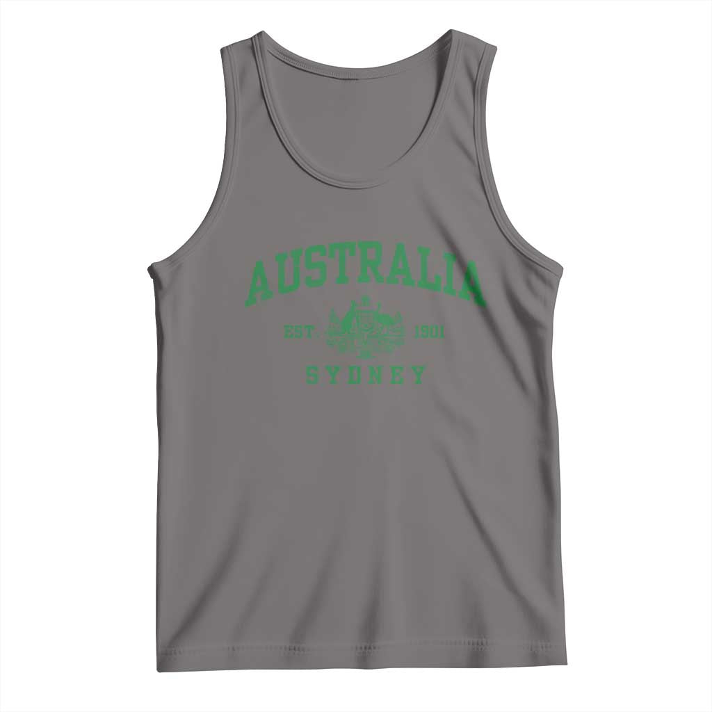 Australia Sydney Est 1901 Tank Top Commonwealth Vintage Crest