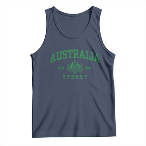 Australia Sydney Est 1901 Tank Top Commonwealth Vintage Crest