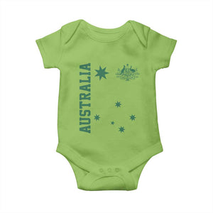 Australia Vintage Federation Star Aussie Coat of Arms Baby Onesie