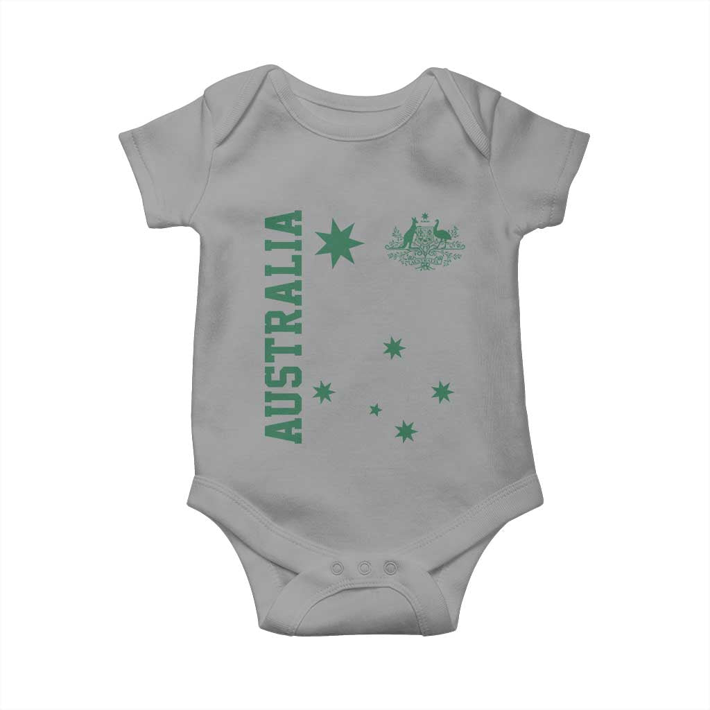 Australia Vintage Federation Star Aussie Coat of Arms Baby Onesie