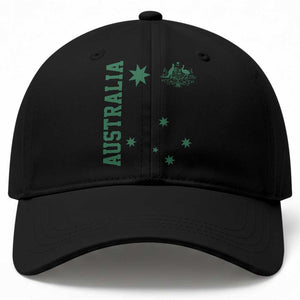 Australia Vintage Federation Star Aussie Coat of Arms Baseball Cap