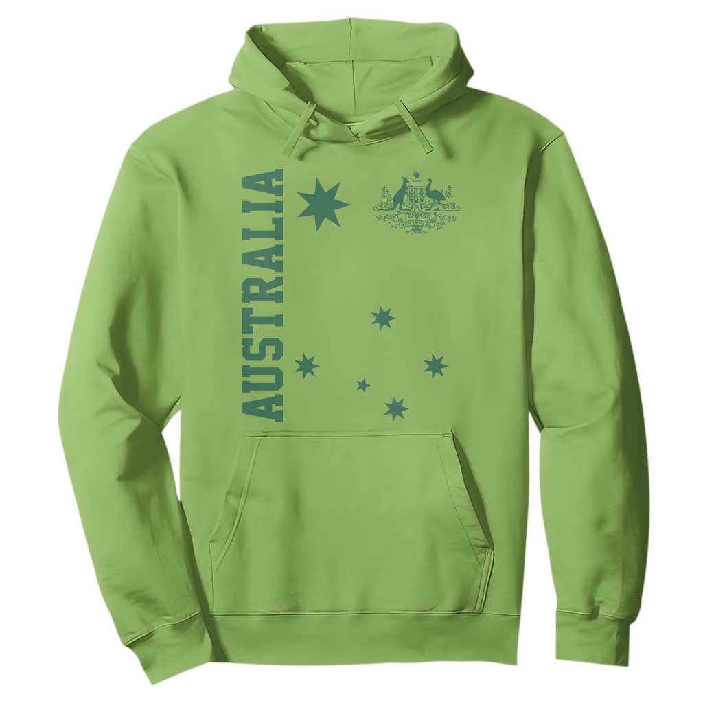 Australia Vintage Federation Star Aussie Coat of Arms Hoodie