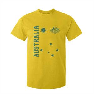 Australia Vintage Federation Star Aussie Coat of Arms T Shirt For Kid