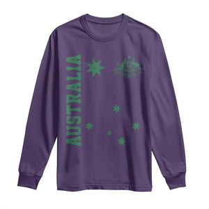 Australia Vintage Federation Star Aussie Coat of Arms Long Sleeve Shirt