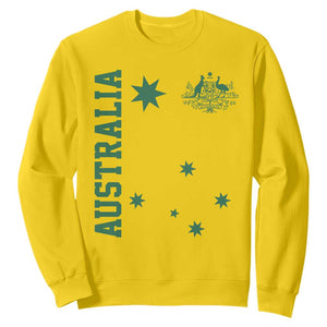 Australia Vintage Federation Star Aussie Coat of Arms Sweatshirt
