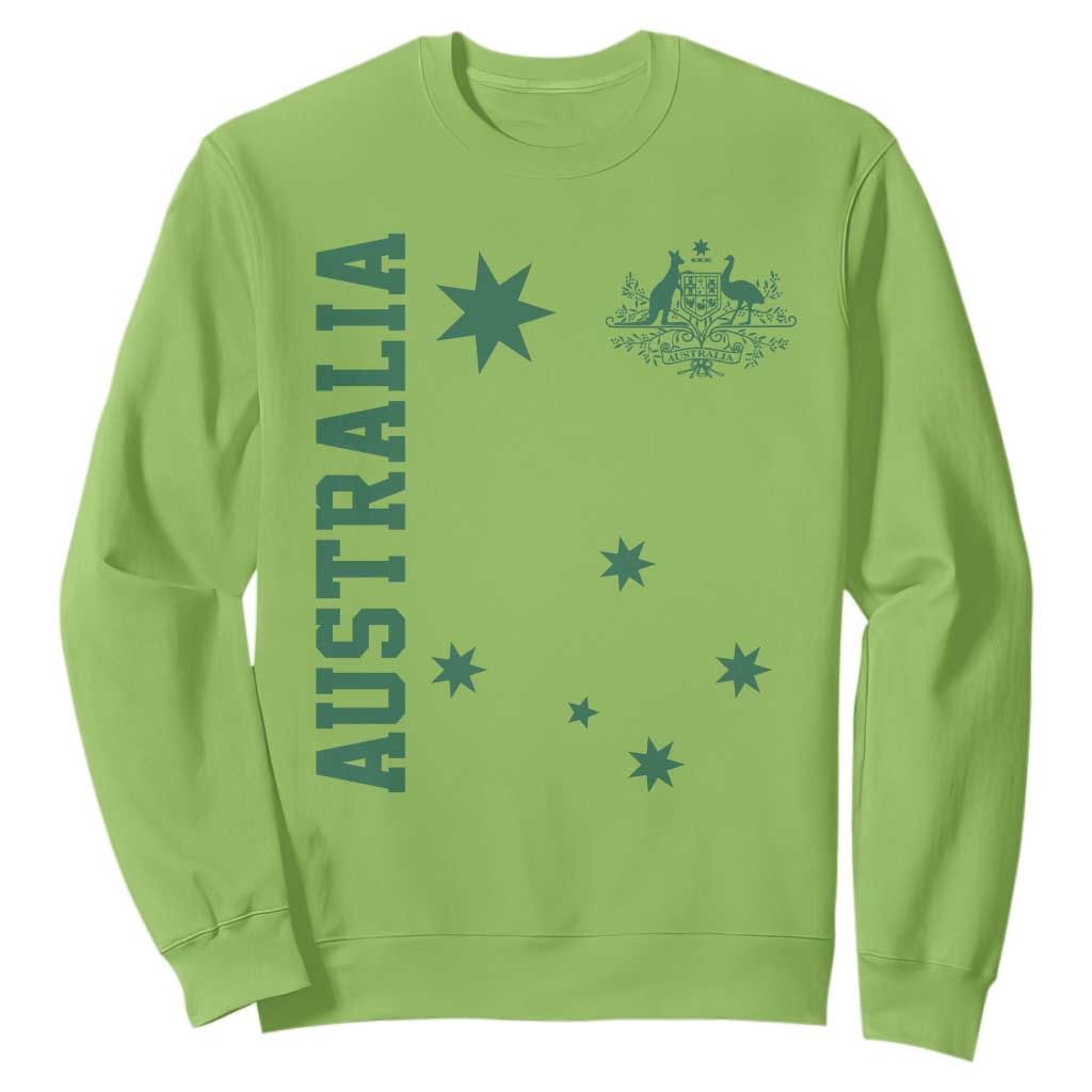 Australia Vintage Federation Star Aussie Coat of Arms Sweatshirt