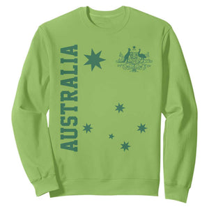 Australia Vintage Federation Star Aussie Coat of Arms Sweatshirt