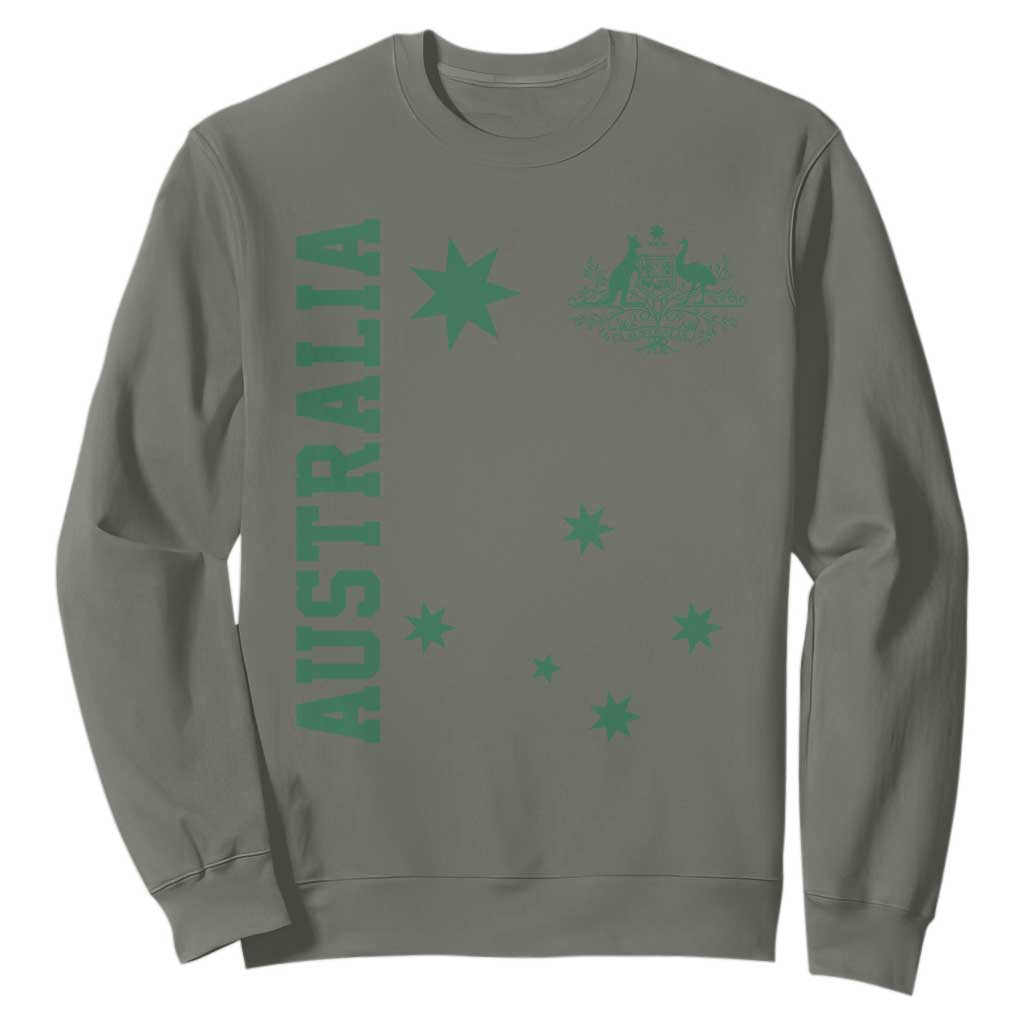 Australia Vintage Federation Star Aussie Coat of Arms Sweatshirt