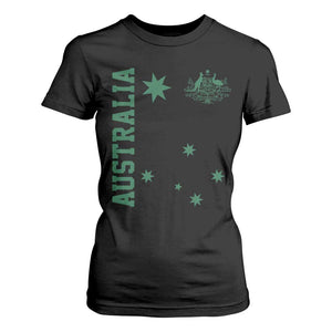 Australia Vintage Federation Star Aussie Coat of Arms T Shirt For Women