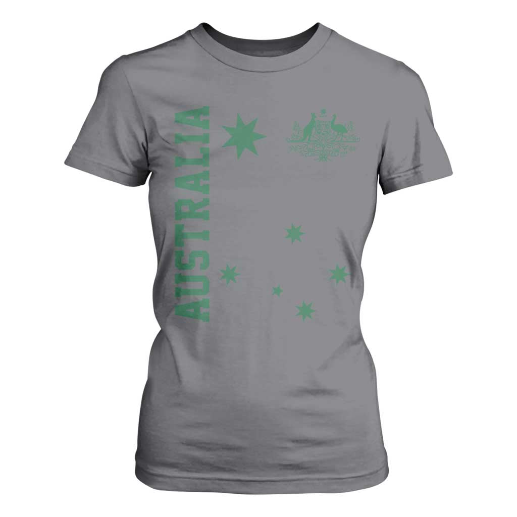 Australia Vintage Federation Star Aussie Coat of Arms T Shirt For Women