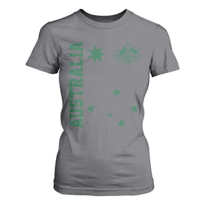 Australia Vintage Federation Star Aussie Coat of Arms T Shirt For Women