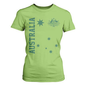 Australia Vintage Federation Star Aussie Coat of Arms T Shirt For Women