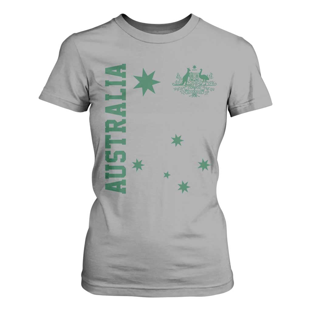 Australia Vintage Federation Star Aussie Coat of Arms T Shirt For Women