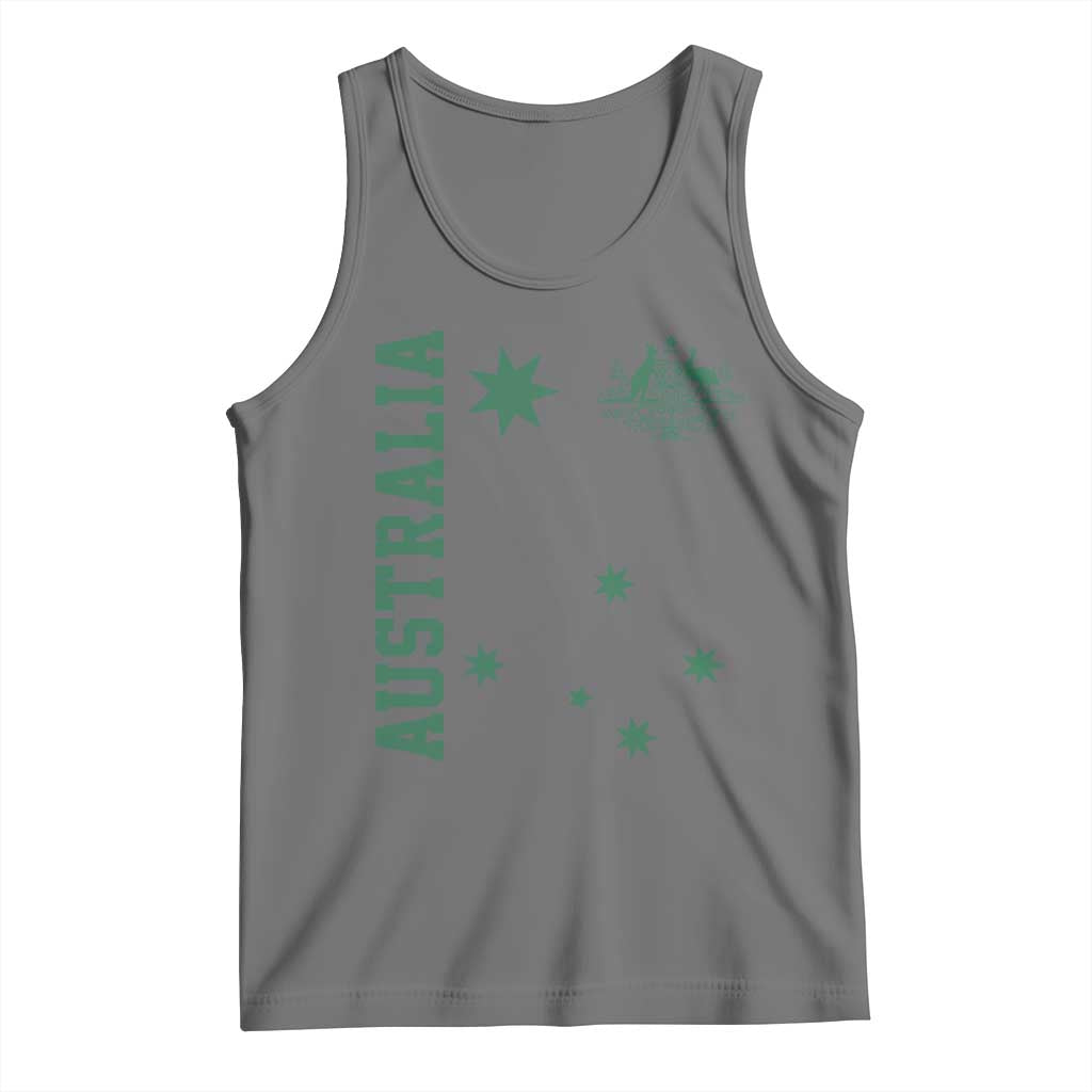 Australia Vintage Federation Star Aussie Coat of Arms Tank Top
