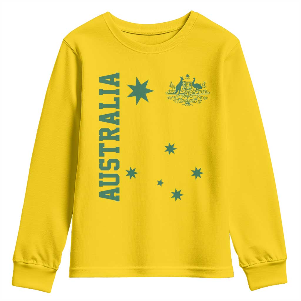 Australia Vintage Federation Star Aussie Coat of Arms Youth Sweatshirt