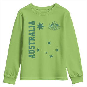 Australia Vintage Federation Star Aussie Coat of Arms Youth Sweatshirt