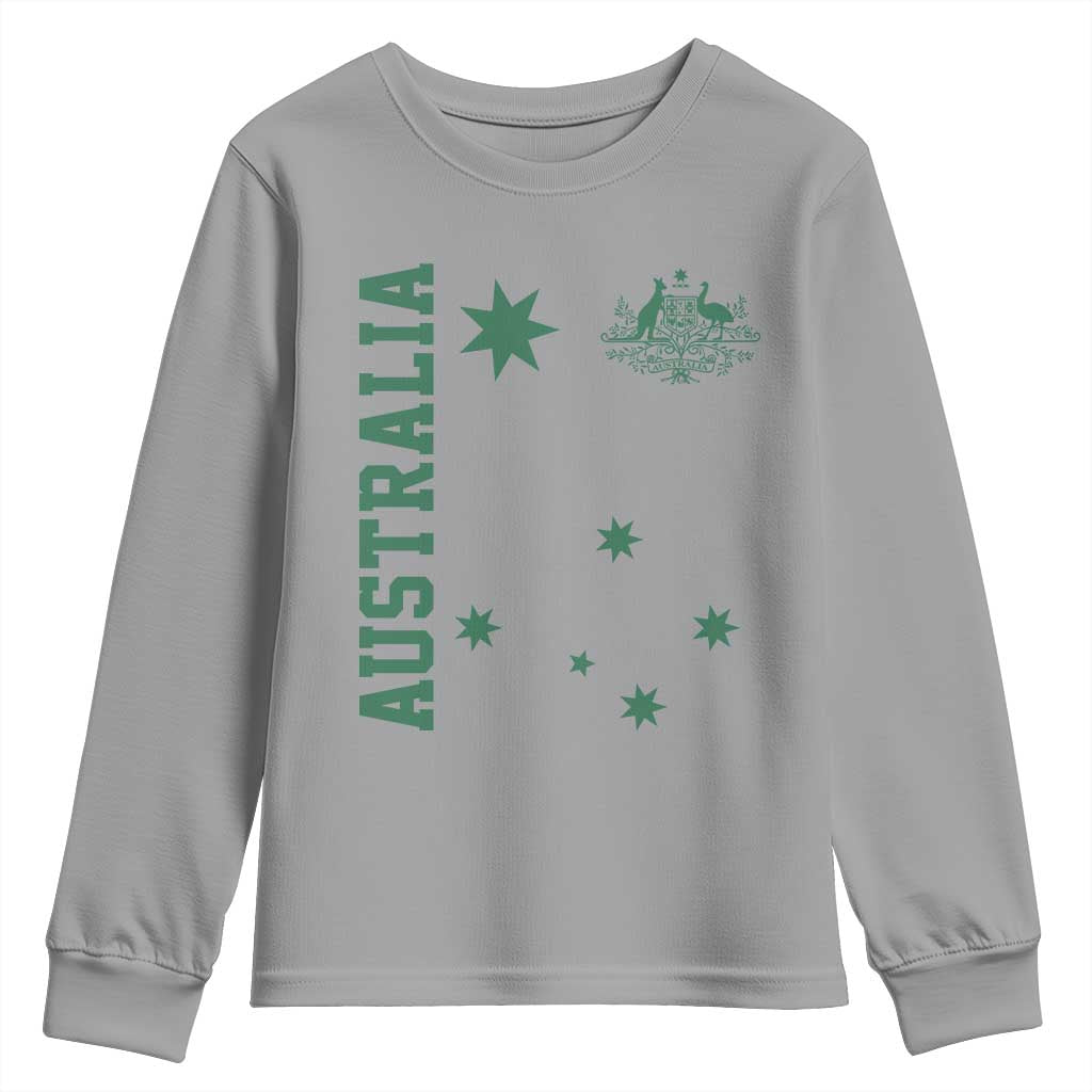 Australia Vintage Federation Star Aussie Coat of Arms Youth Sweatshirt