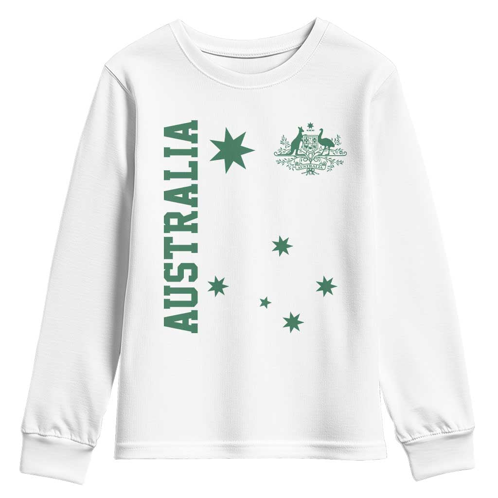 Australia Vintage Federation Star Aussie Coat of Arms Youth Sweatshirt
