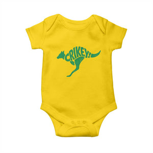 Crikey Australian Kangaroo Oz Slang Australia Baby Onesie TS11 Daisy Print Your Wear