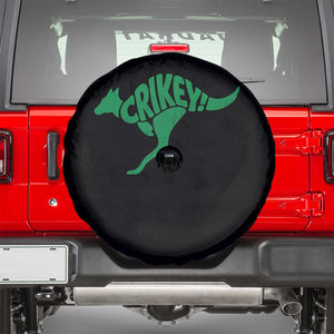 Crikey Australian Kangaroo Oz Slang Australia Spare Tire Cover TS11 Black Print Your Wear