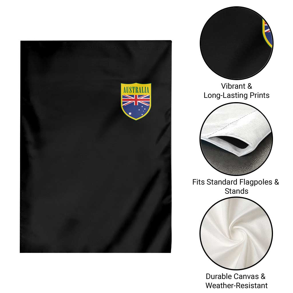 Australia Football Crest Australian Flag Pride Sporty Athletic Jersey Garden Flag TS11 Print Your Wear