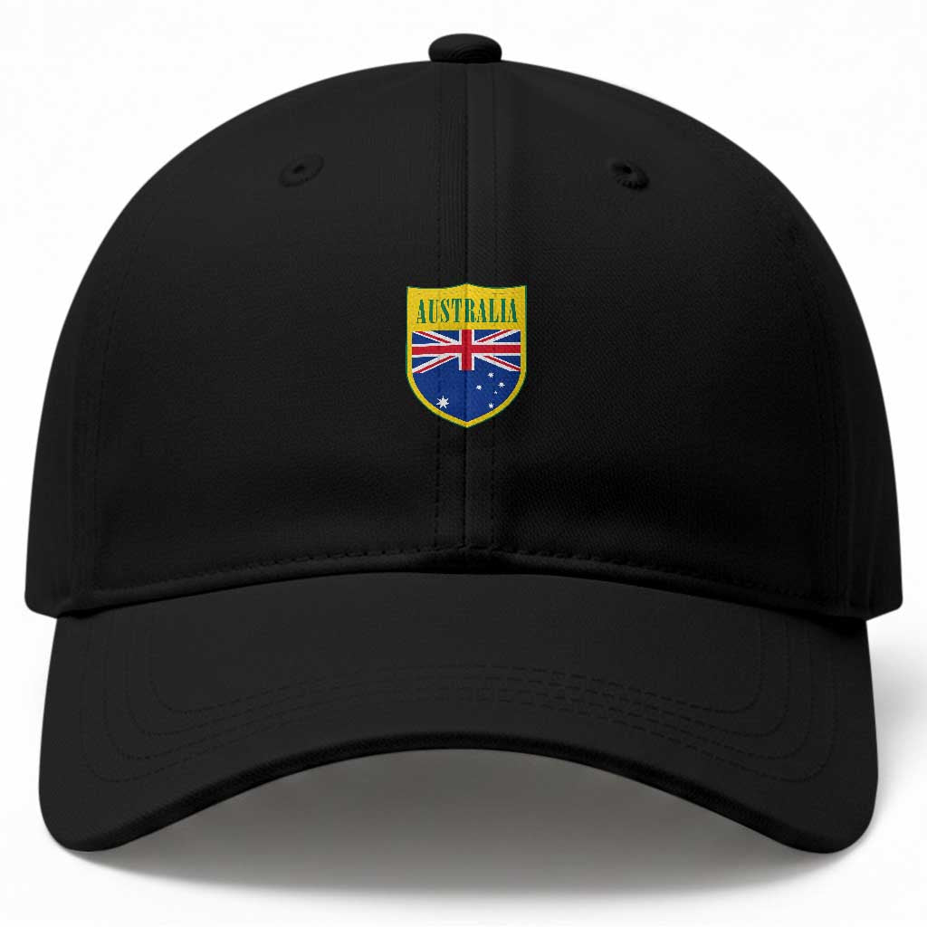 Australia Football Crest Australian Flag Pride Sporty Athletic Jersey Baseball Cap TS11 Print Your Wear