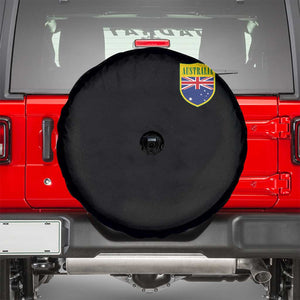 Australia Football Crest Australian Flag Pride Sporty Athletic Jersey Spare Tire Cover TS11 Black Print Your Wear