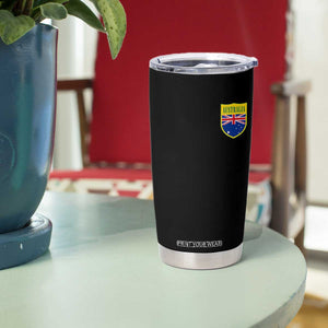 Australia Football Crest Australian Flag Pride Sporty Athletic Jersey Tumbler Cup TS11 Print Your Wear