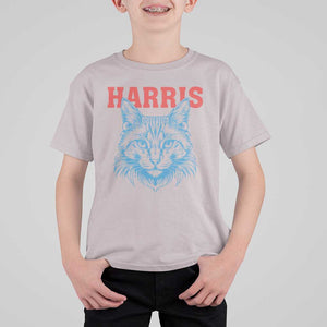 Childless Cat Lady T Shirt For Kid Harris For President 2024 TS11 Ice Gray Print Your Wear
