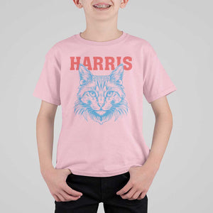 Childless Cat Lady T Shirt For Kid Harris For President 2024 TS11 Light Pink Print Your Wear