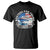 Boaters for Trump 2024 T Shirt Boat American Flag Ocean Wave TS11 Black Print Your Wear