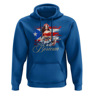 Puerto Rico Hoodie Boricua Hispanic Heritage Month Bomba Dancer TS11 Royal Blue Print Your Wear