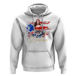 Puerto Rico Hoodie Boricua Hispanic Heritage Month Bomba Dancer TS11 White Print Your Wear