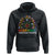 Hispanic Heritage Month Hoodie Hispanic Countries Rainbow Flag Sunflower TS11 Black Print Your Wear