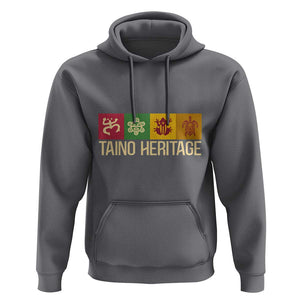 Taino Heritage Hoodie Puerto Rico Indigenous Carribbean Culture TS11 Charcoal Print Your Wear