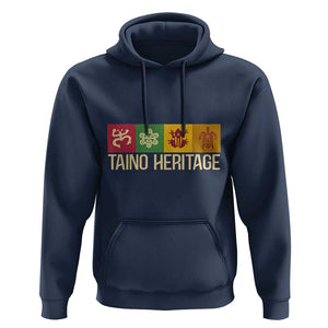 Taino Heritage Hoodie Puerto Rico Indigenous Carribbean Culture TS11 Navy Print Your Wear
