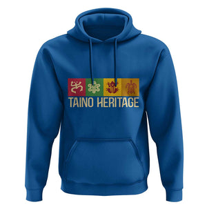 Taino Heritage Hoodie Puerto Rico Indigenous Carribbean Culture TS11 Royal Blue Print Your Wear