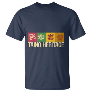 Taino Heritage T Shirt Puerto Rico Indigenous Carribbean Culture TS11 Navy Print Your Wear