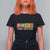 Taino Heritage T Shirt For Women Puerto Rico Indigenous Carribbean Culture TS11 Black Print Your Wear