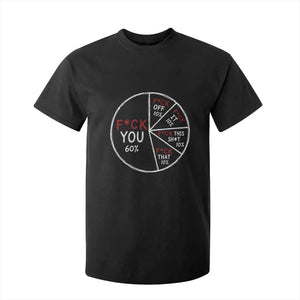 Funny Fck You Pie Chart T Shirt For Kid Math Sarcastic Humor TS11 Black Print Your Wear