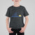 Harris Walz Supporter T Shirt For Kid Blue Wave Kamala Sunshine Water Drop Sun TS11 Black Print Your Wear