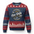 Funny 50th Birthday Ugly Christmas Sweater Official Member Of The Old Ball Clubs Gen X TS11 Navy Red Print Your Wear