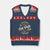 Funny 50th Birthday V-Neck Knit Sweater Vest Official Member Of The Old Ball Clubs Gen X TS11 Navy Red Print Your Wear