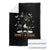 Funny Spooky And Feral Raccon Halloween Throw Blanket Racoon Lover TS11 Black Print Your Wear